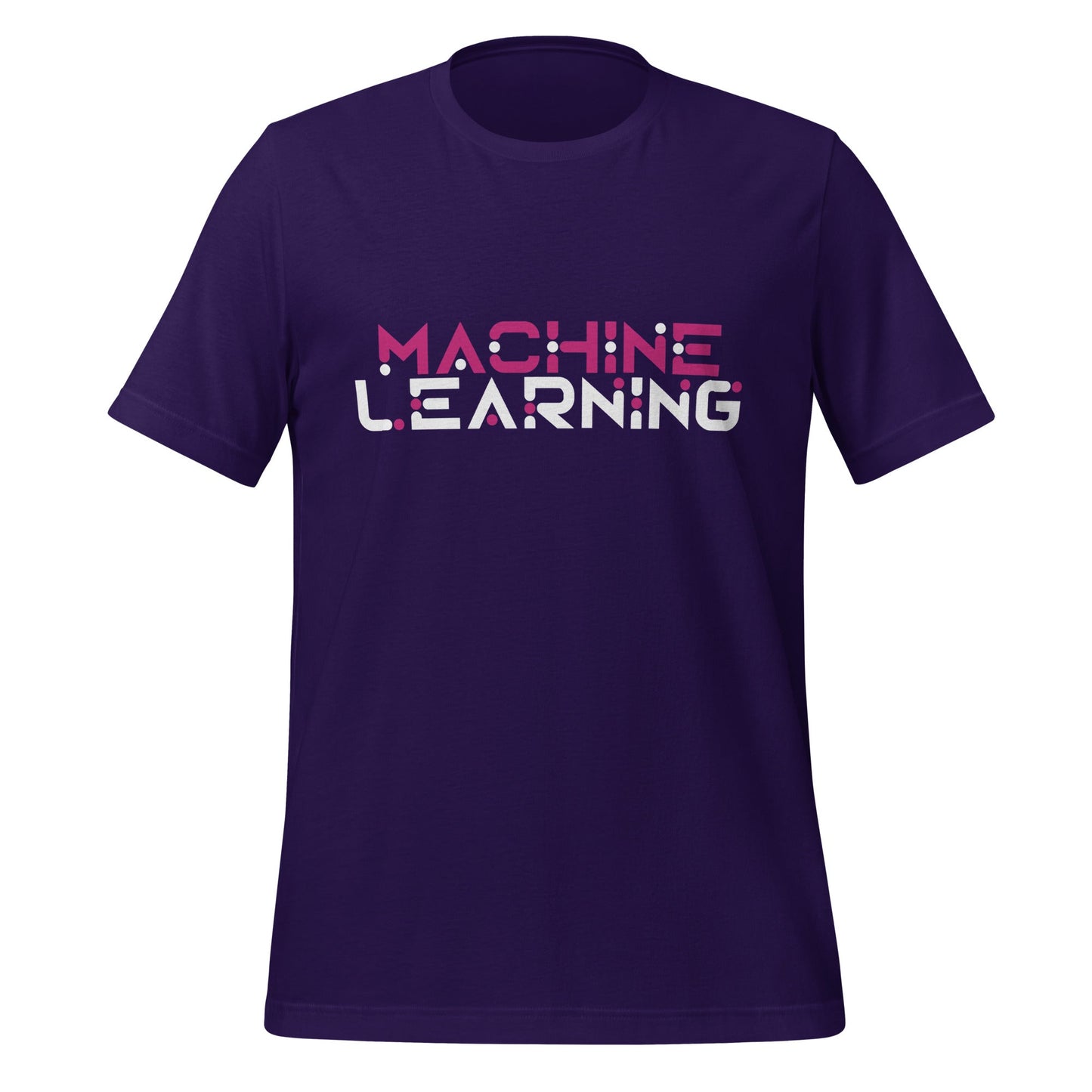 Image of the Machine Learning T-Shirt (unisex) Team Purple / M.
