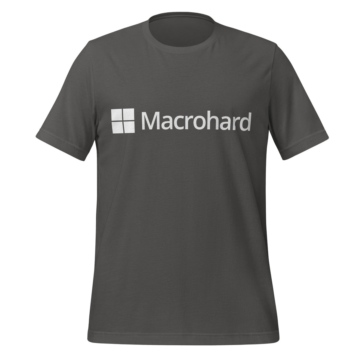 Image of the Macrohard T-Shirt (unisex) Asphalt / M.