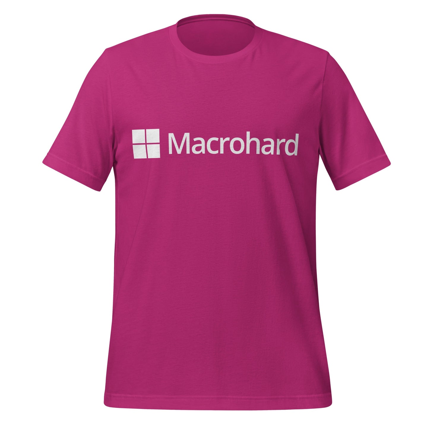 Image of the Macrohard T-Shirt (unisex) Berry / M.