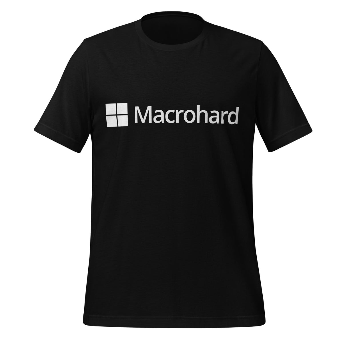 Image of the Macrohard T-Shirt (unisex) Black / M.