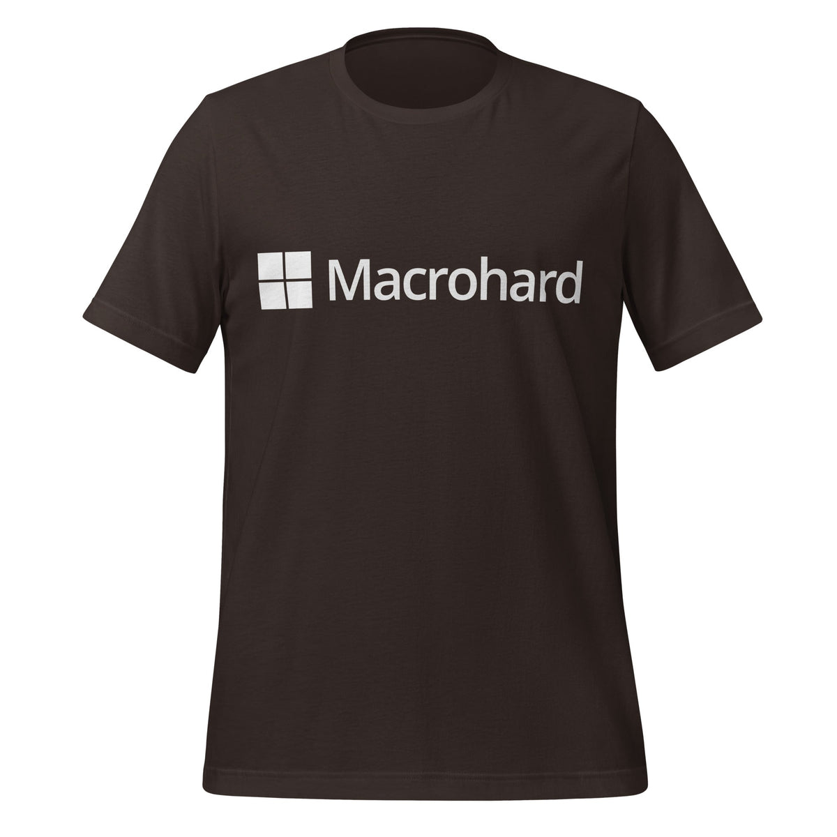 Image of the Macrohard T-Shirt (unisex) Brown / M.