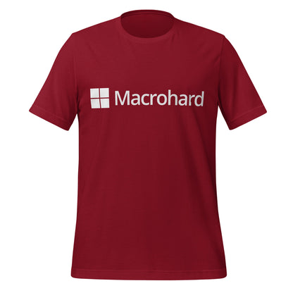 Image of the Macrohard T-Shirt (unisex) Cardinal / M.
