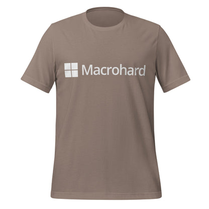 Image of the Macrohard T-Shirt (unisex) Pebble / M.