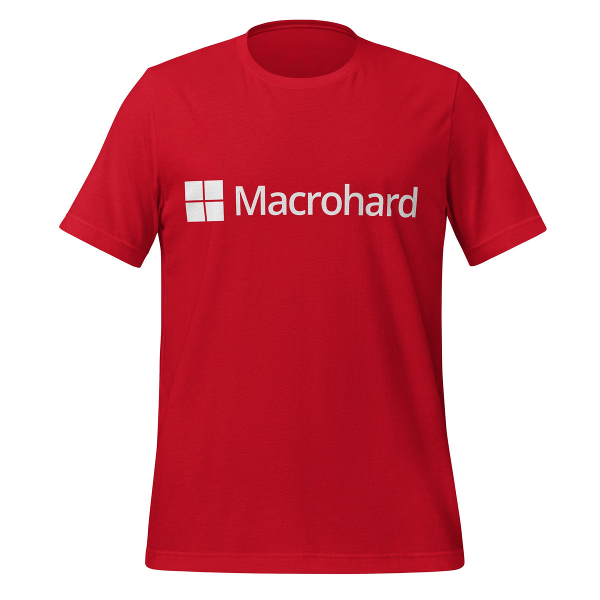 Image of the Macrohard T-Shirt (unisex) Red / M.