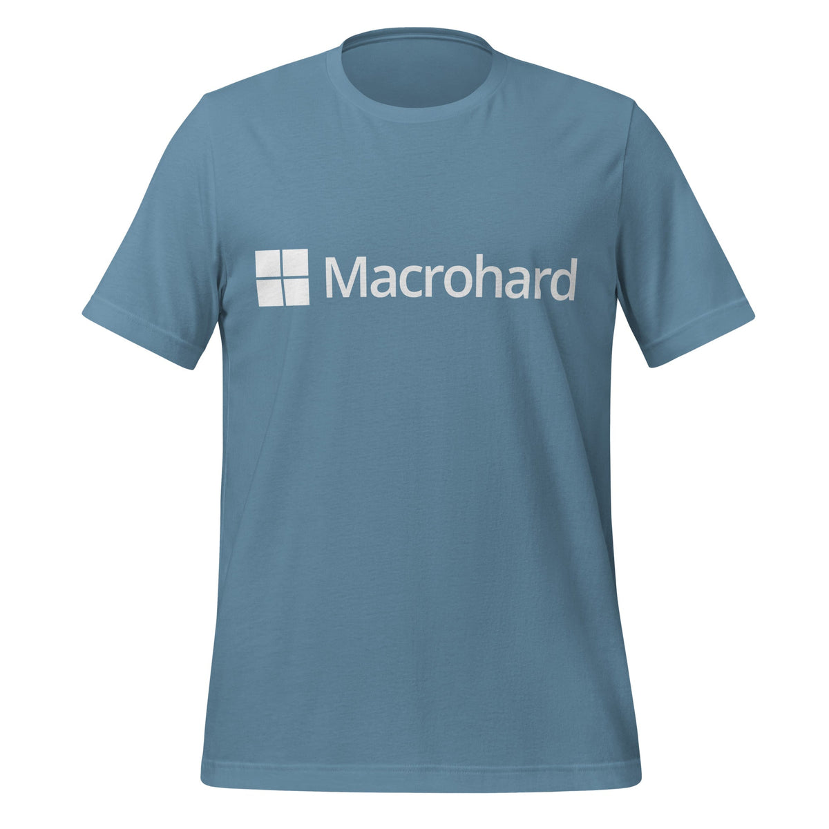 Image of the Macrohard T-Shirt (unisex) Steel Blue / M.