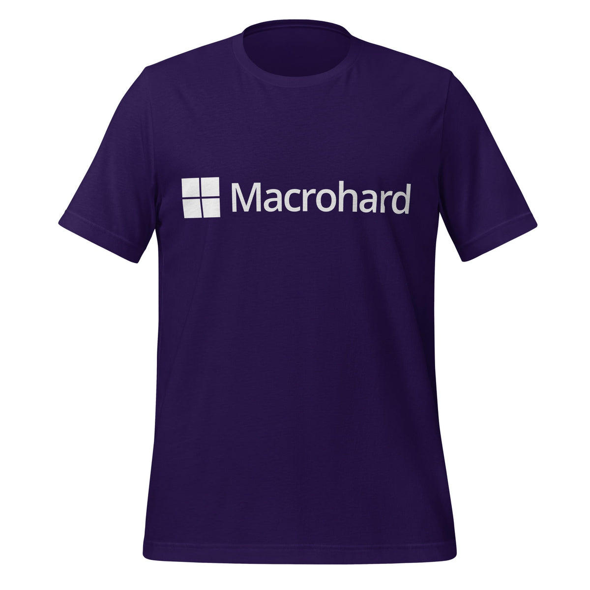 Image of the Macrohard T-Shirt (unisex) Team Purple / M.