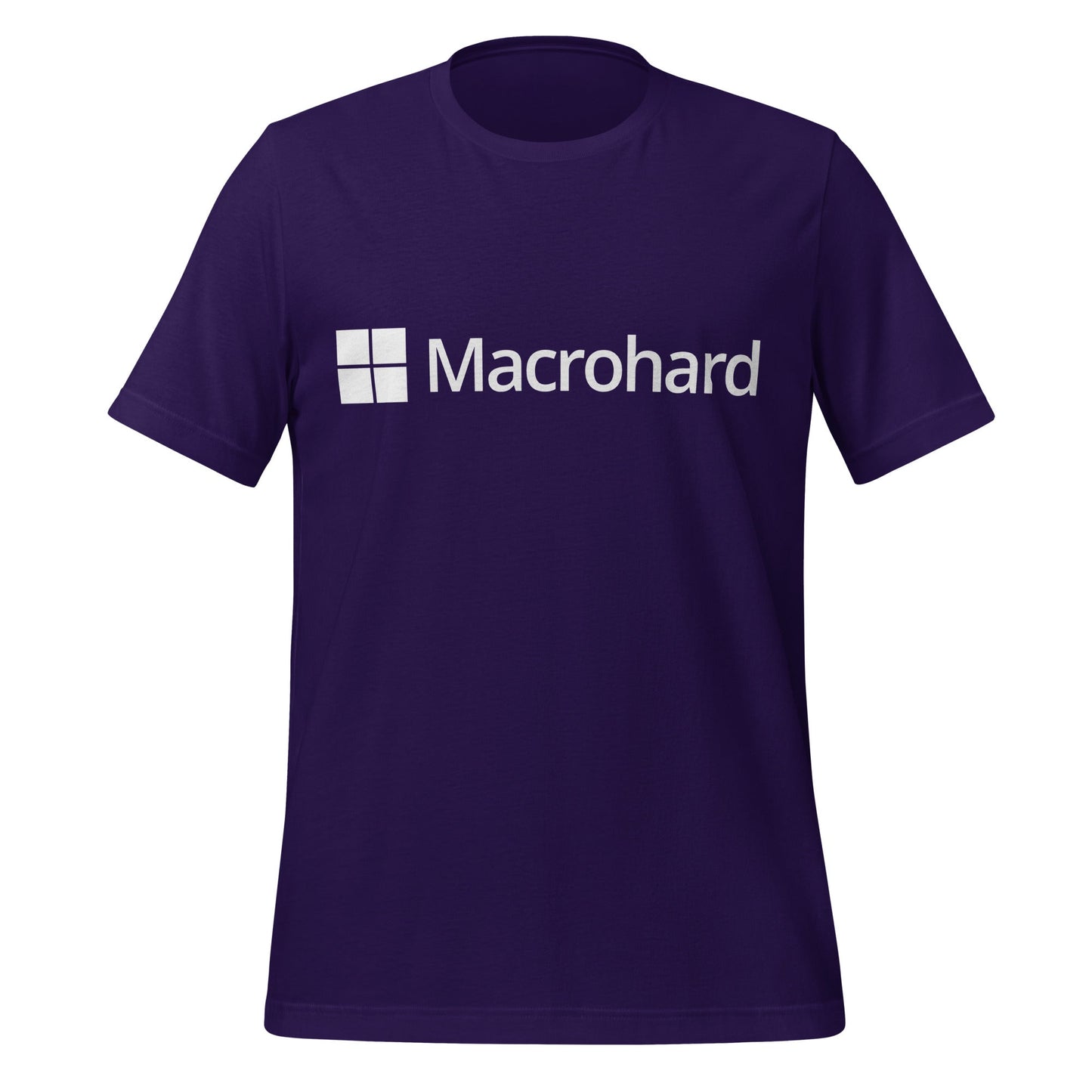 Image of the Macrohard T-Shirt (unisex) Team Purple / M.
