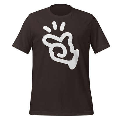 Product mockup photo of the Manus AI T Shirt (unisex) Brown / M.