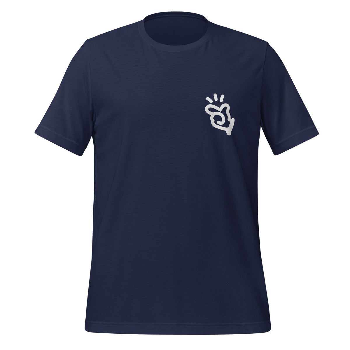 Product mockup photo of the Manus T Shirt 3 (unisex) Navy / M.