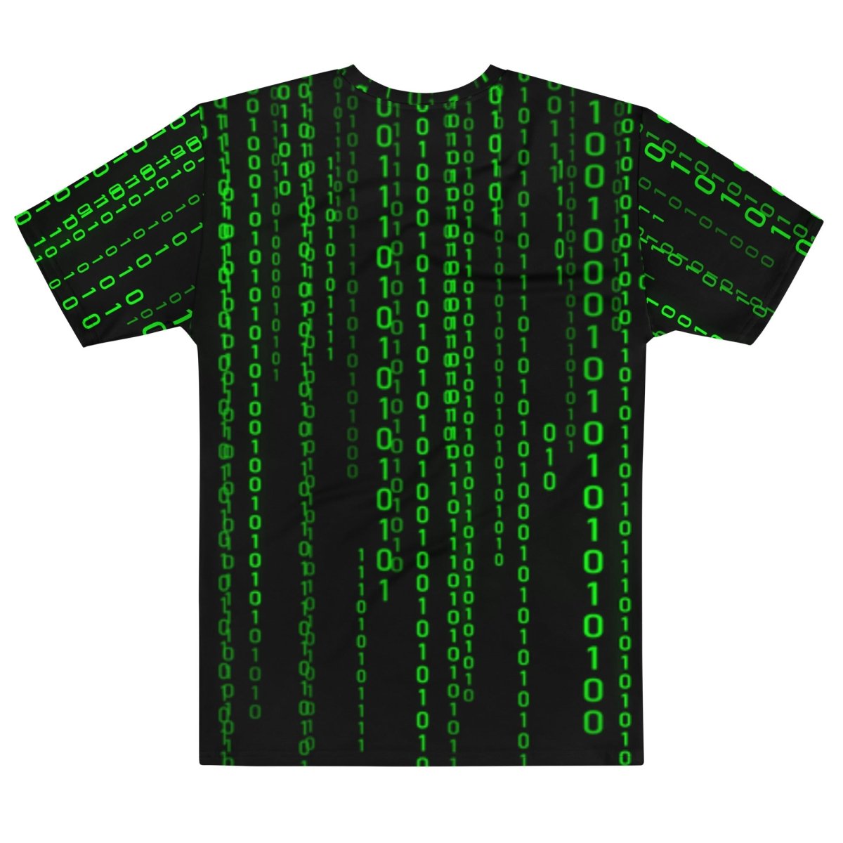 Image of the Matrix Falling Binary T-Shirt (men).
