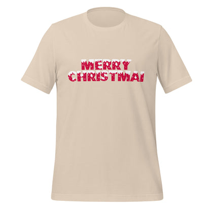 Image of the MERRY CHRISTMAI T-Shirt (unisex) Soft Cream / XS.
