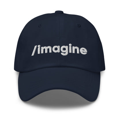 Image of the Midjourney /imagine Prompt Cap Navy.
