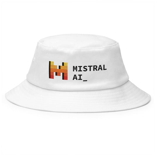 Mistral AI Logo True-Color Embroidered Bucket Hat - AI Store
