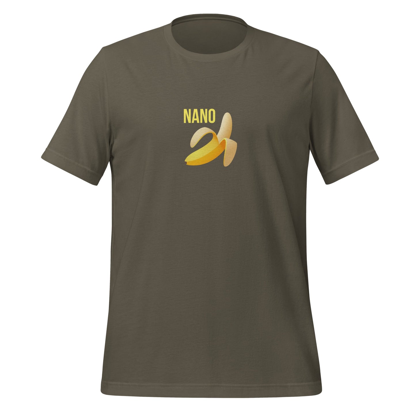 Image of the Nano Banana T-Shirt (unisex) Army / M.