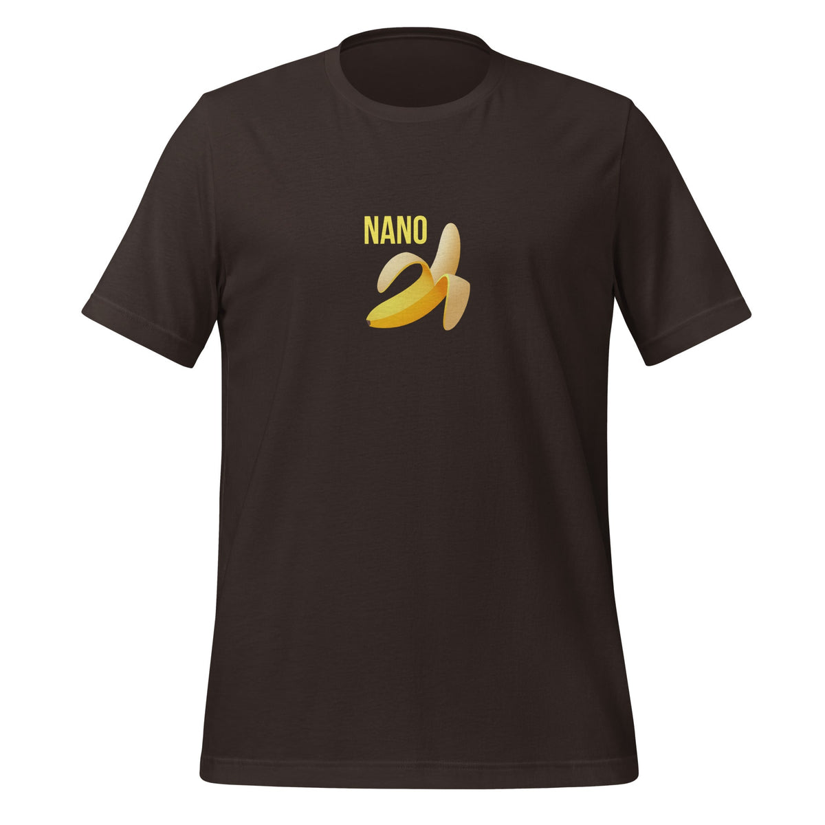 Image of the Nano Banana T-Shirt (unisex) Brown / M.