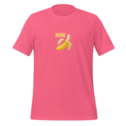 Image of the Nano Banana T-Shirt (unisex) Charity Pink / M.
