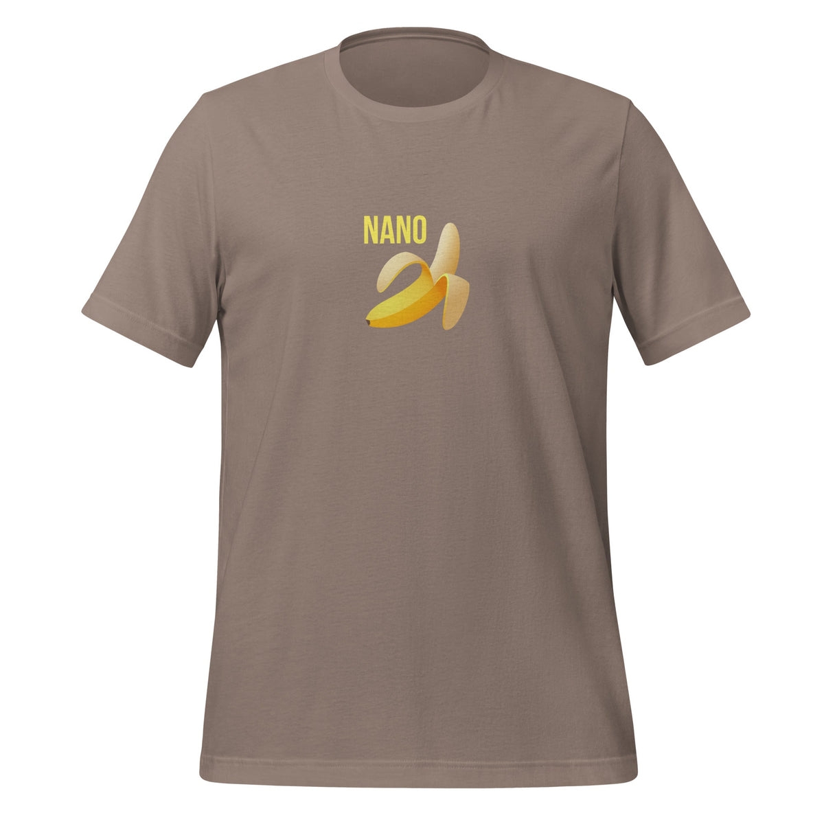 Image of the Nano Banana T-Shirt (unisex) Pebble / M.