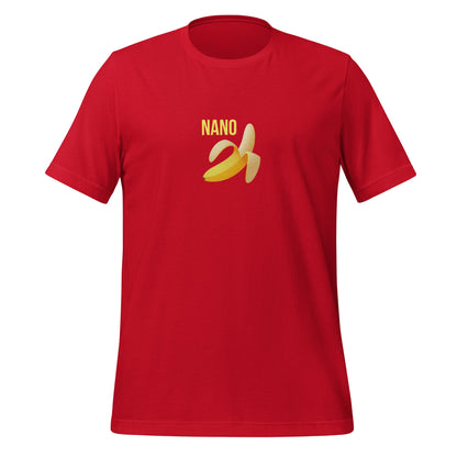 Image of the Nano Banana T-Shirt (unisex) Red / M.