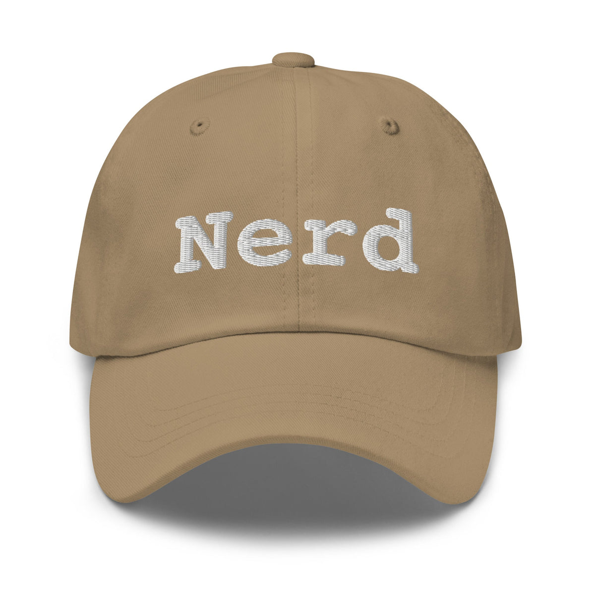 Image of the Nerd Cap Khaki.