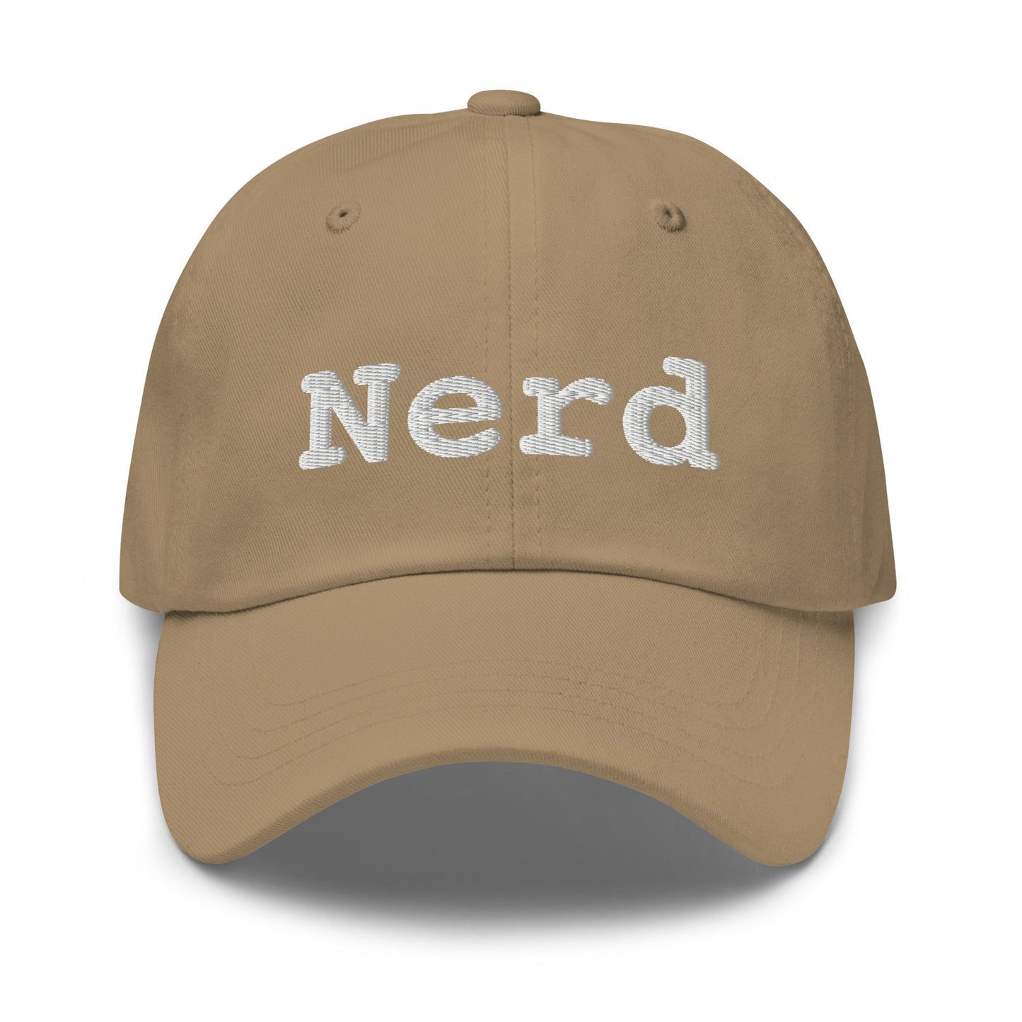 Image of the Nerd Cap Khaki.