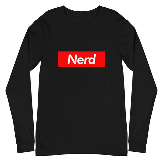 Nerd Sign Long Sleeve T-Shirt (unisex) - AI Store