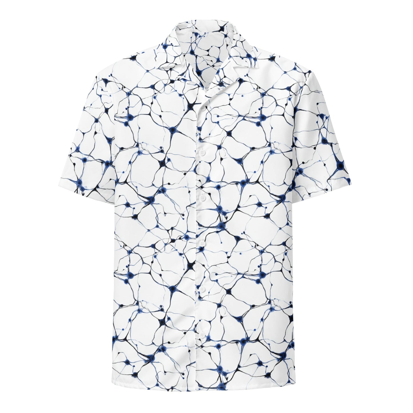 Image of the Neural Network Button Shirt (unisex) M.