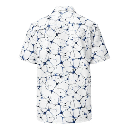 Image of the Neural Network Button Shirt (unisex).