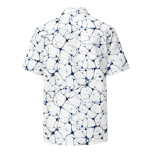 Image of the Neural Network Button Shirt (unisex).