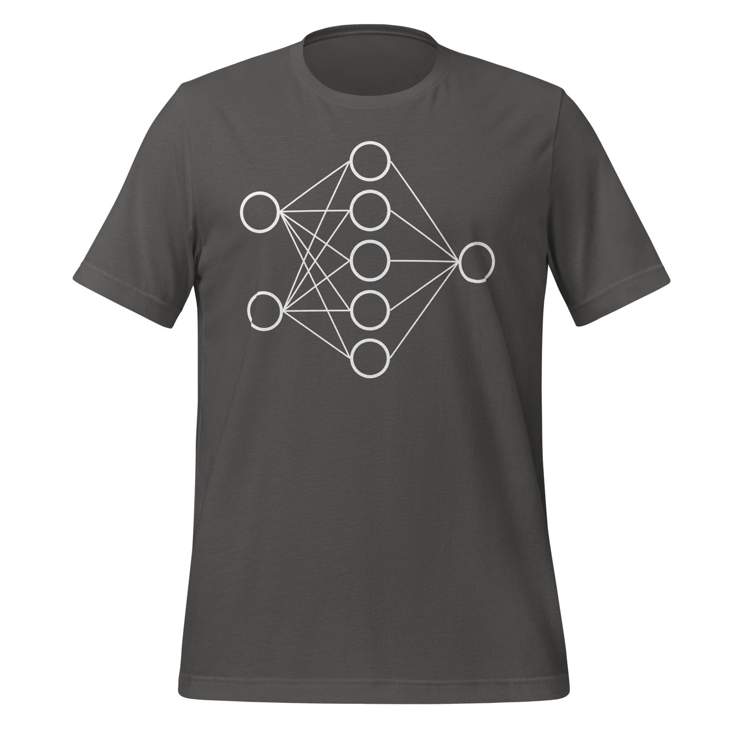 Image of the Neural Network T-Shirt 1 (unisex) Asphalt / M.