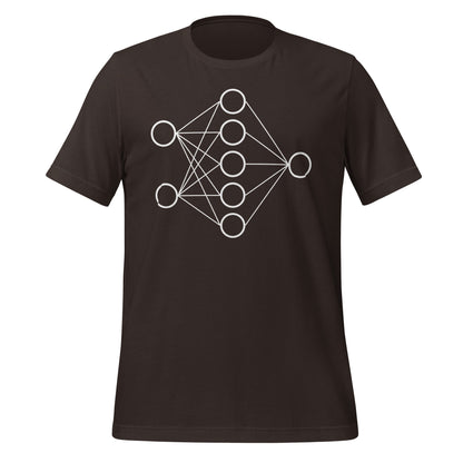 Image of the Neural Network T-Shirt 1 (unisex) Brown / M.