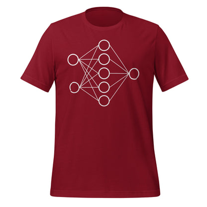 Image of the Neural Network T-Shirt 1 (unisex) Cardinal / M.