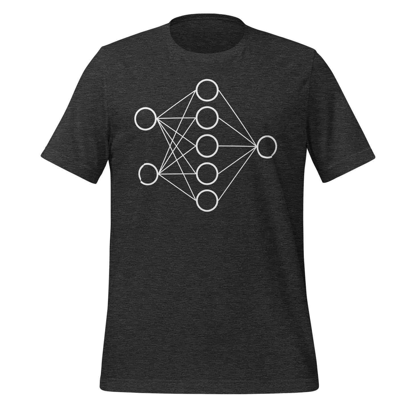 Image of the Neural Network T-Shirt 1 (unisex) Dark Grey Heather / M.