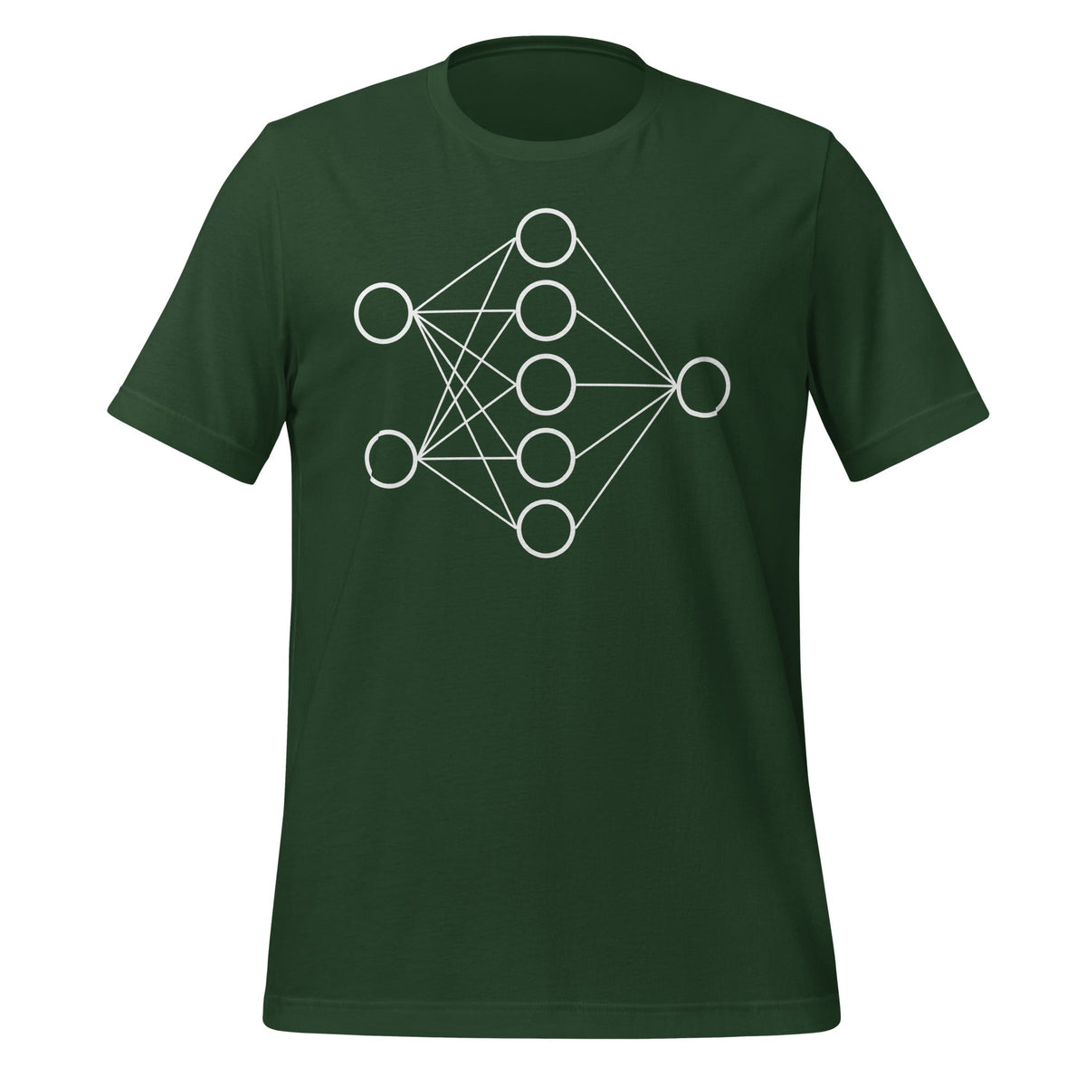 Image of the Neural Network T-Shirt 1 (unisex) Forest / M.