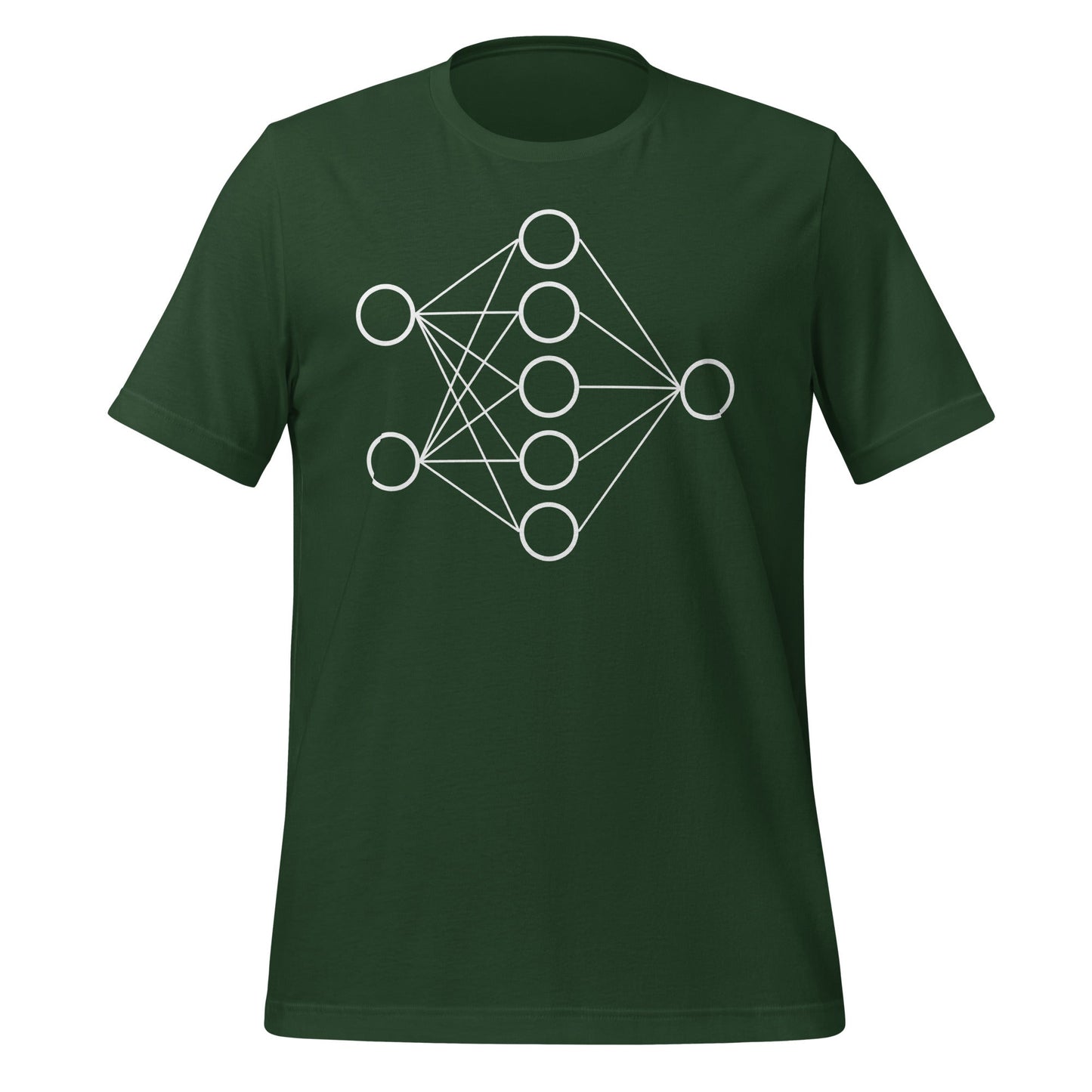 Image of the Neural Network T-Shirt 1 (unisex) Forest / M.