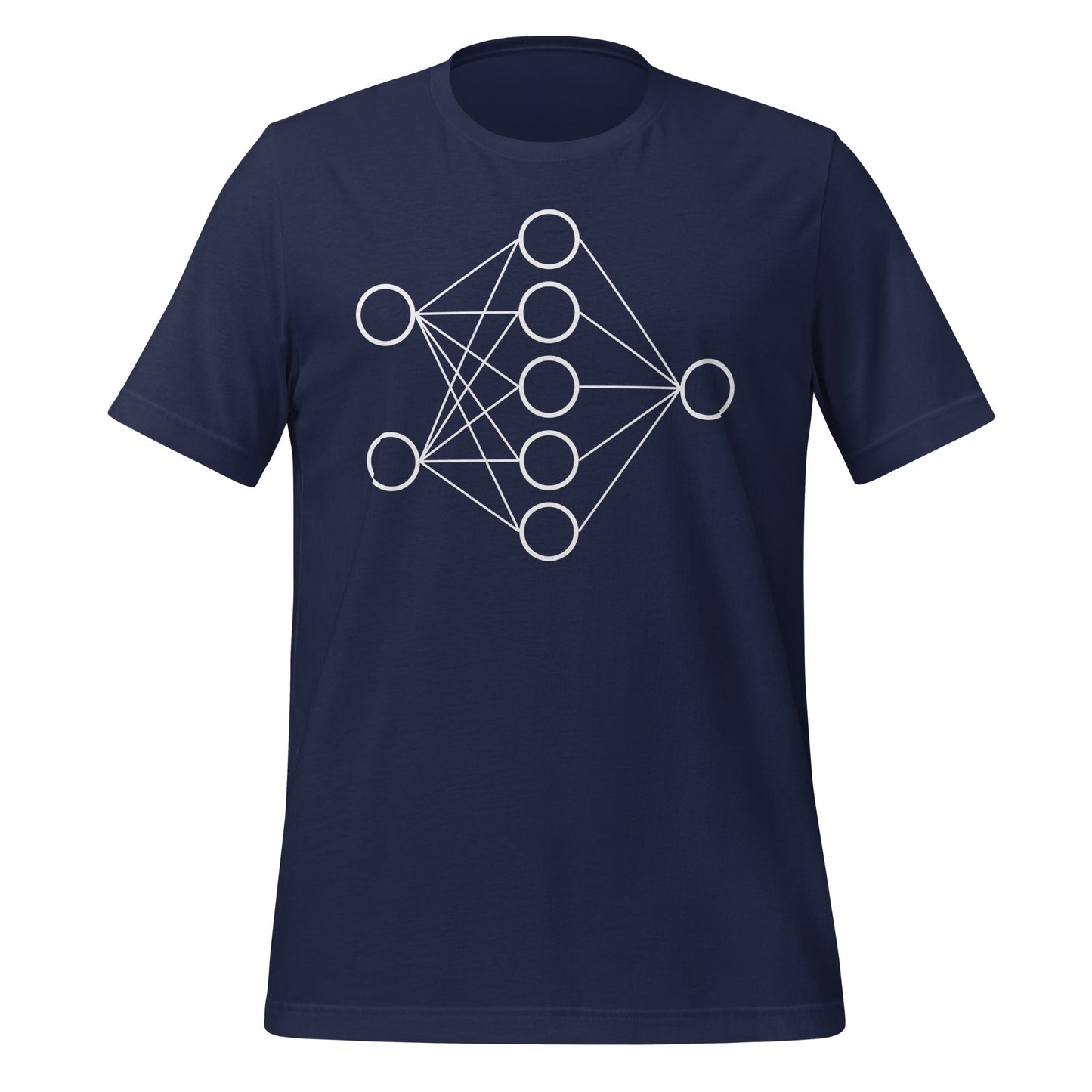Image of the Neural Network T-Shirt 1 (unisex) Navy / M.