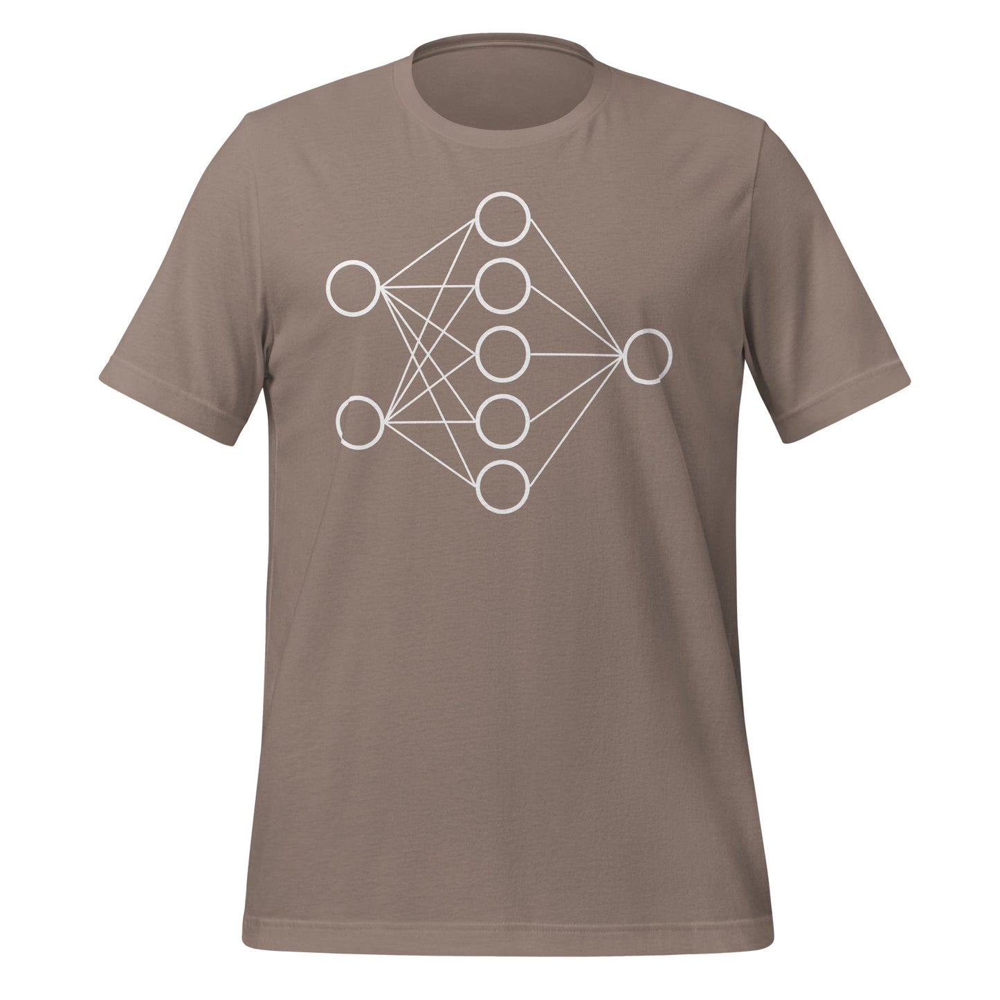 Image of the Neural Network T-Shirt 1 (unisex) Pebble / M.