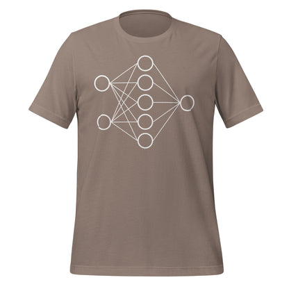 Image of the Neural Network T-Shirt 1 (unisex) Pebble / M.