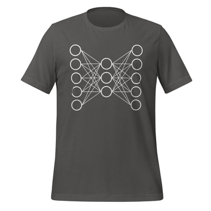 Mockup image of the Neural Network T Shirt 9 (unisex) Asphalt / M.