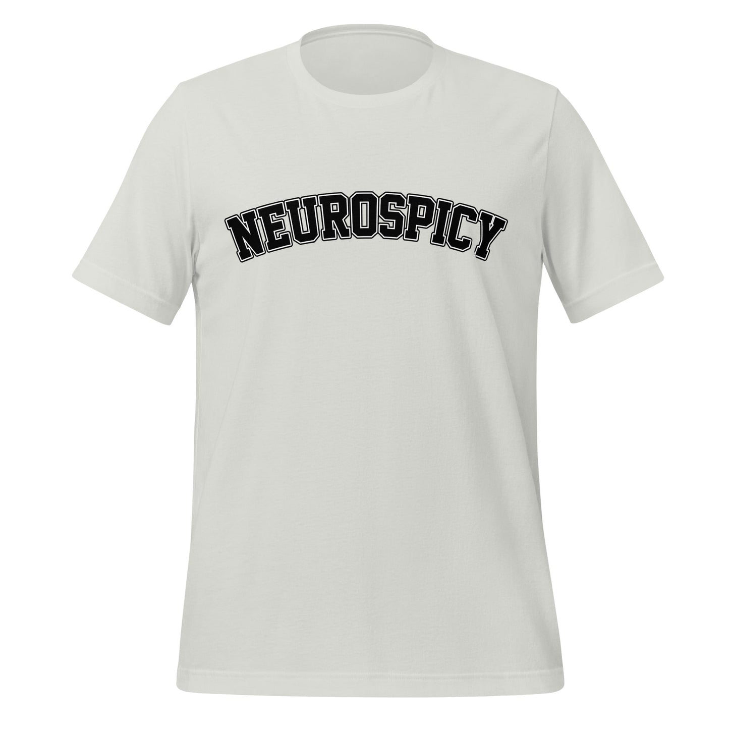 Image of the Neurospicy T-Shirt (unisex) Silver / M.