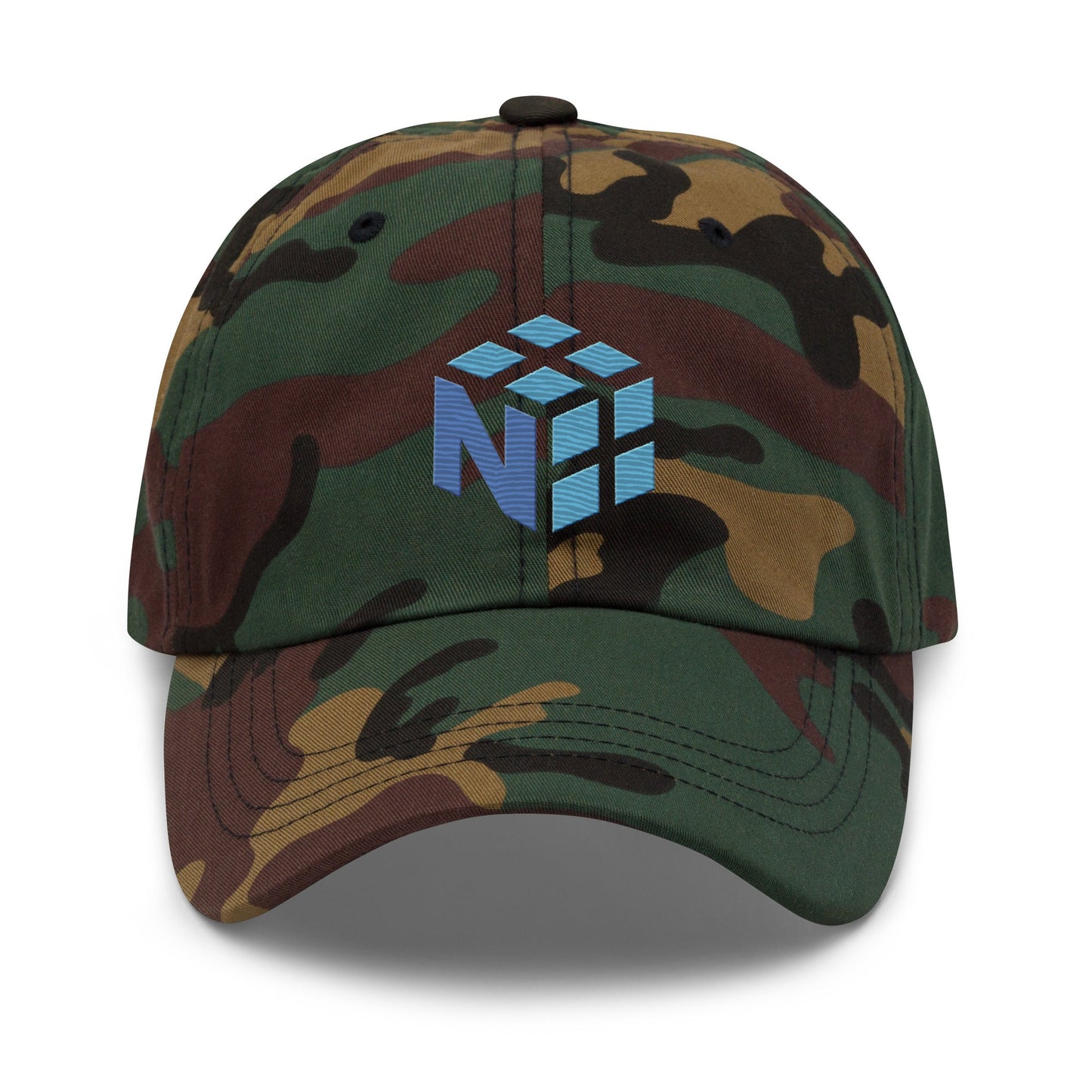 Image of the NumPy Cap Green Camo.