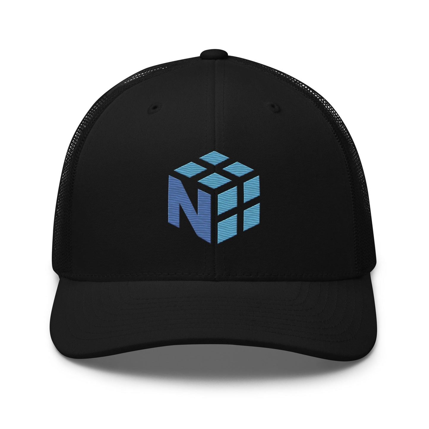 Image of the NumPy Trucker Cap Black.