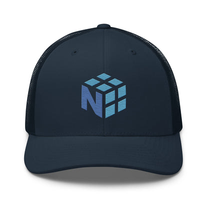 Image of the NumPy Trucker Cap Navy.