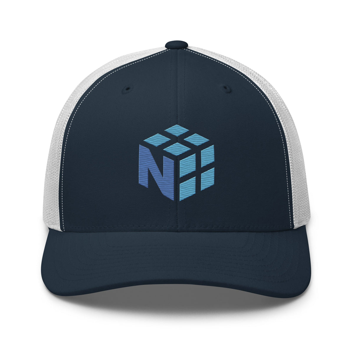 Image of the NumPy Trucker Cap Navy/ White.