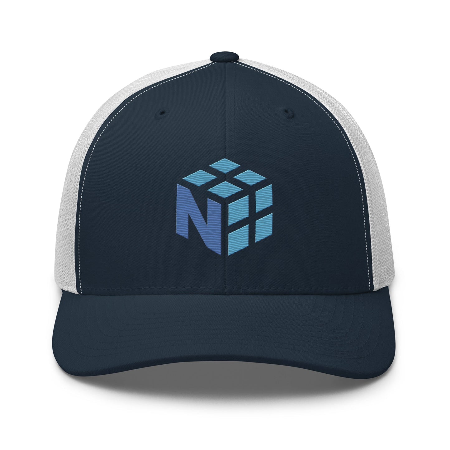 Image of the NumPy Trucker Cap Navy/ White.
