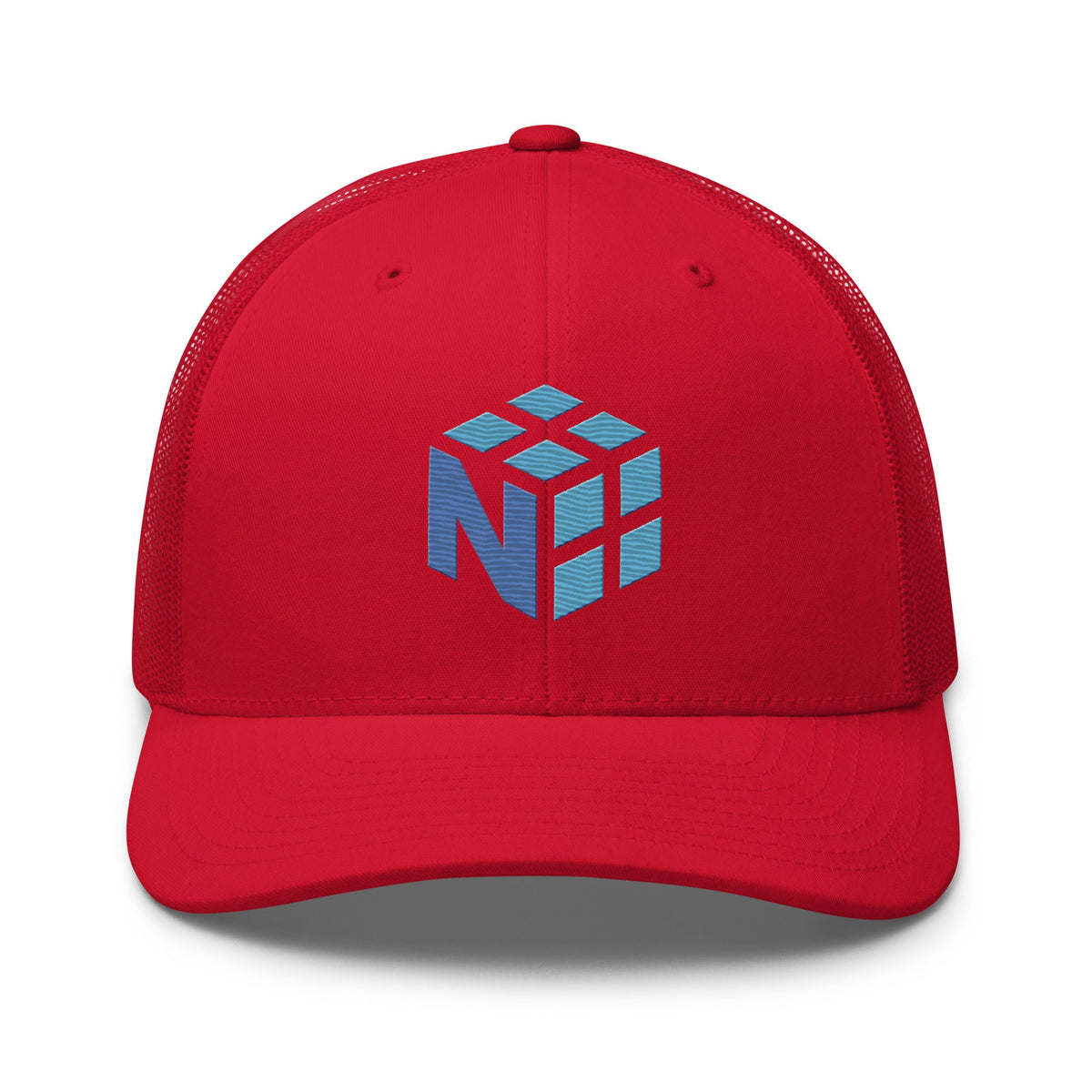 Image of the NumPy Trucker Cap Red.