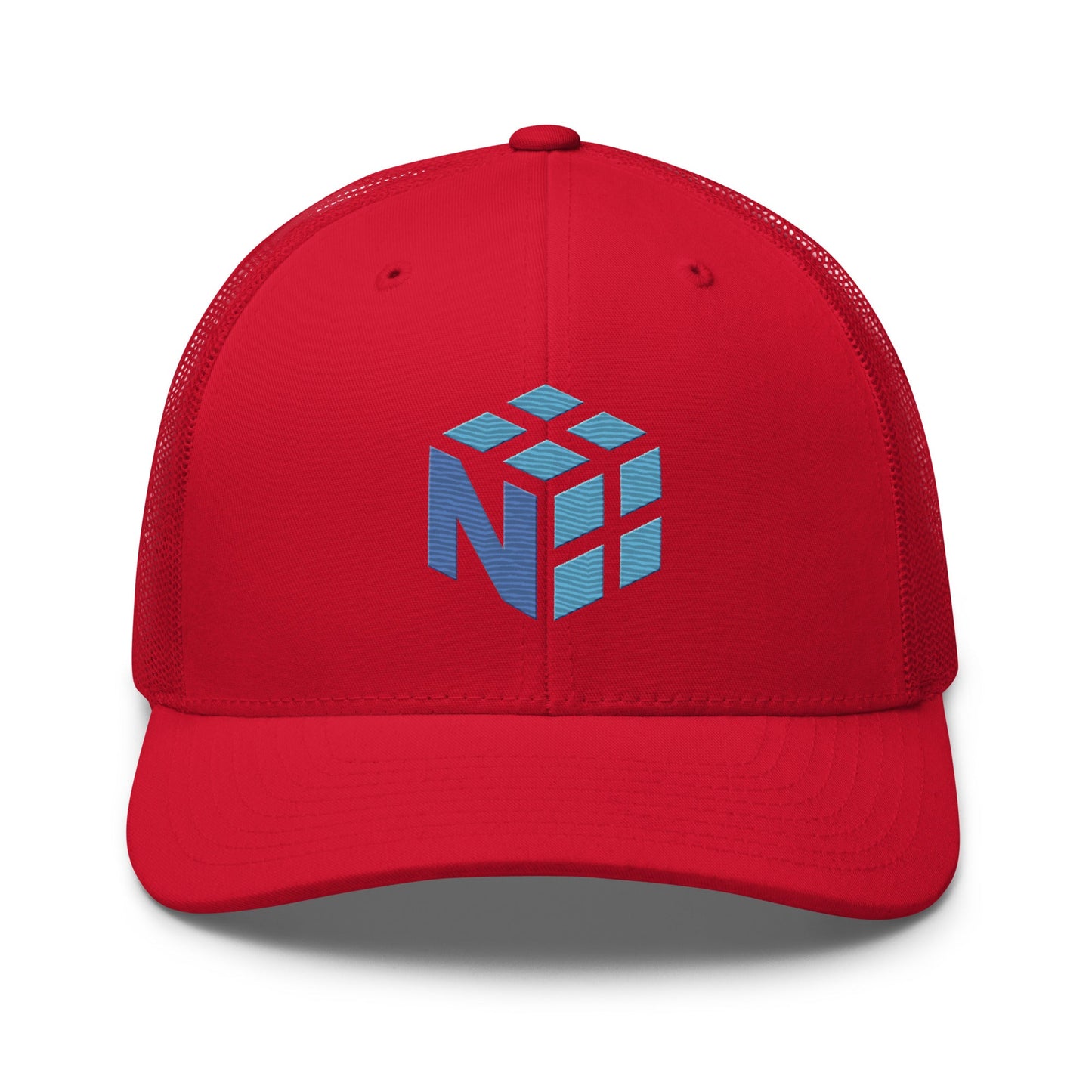 Image of the NumPy Trucker Cap Red.