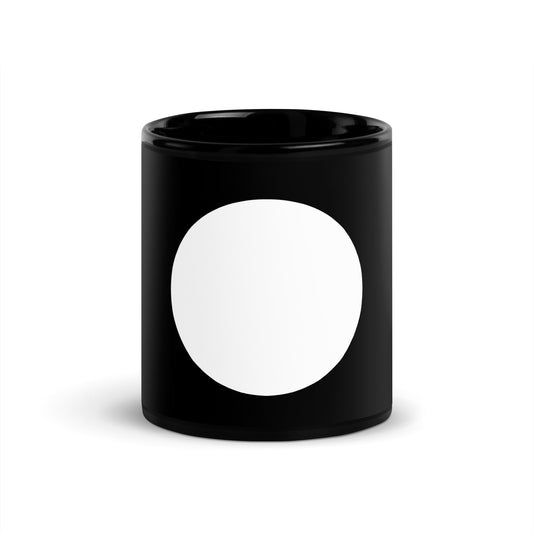 Image of the Open Interpreter Black Glossy Mug 11 oz.