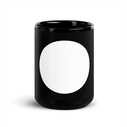 Image of the Open Interpreter Black Glossy Mug 15 oz.
