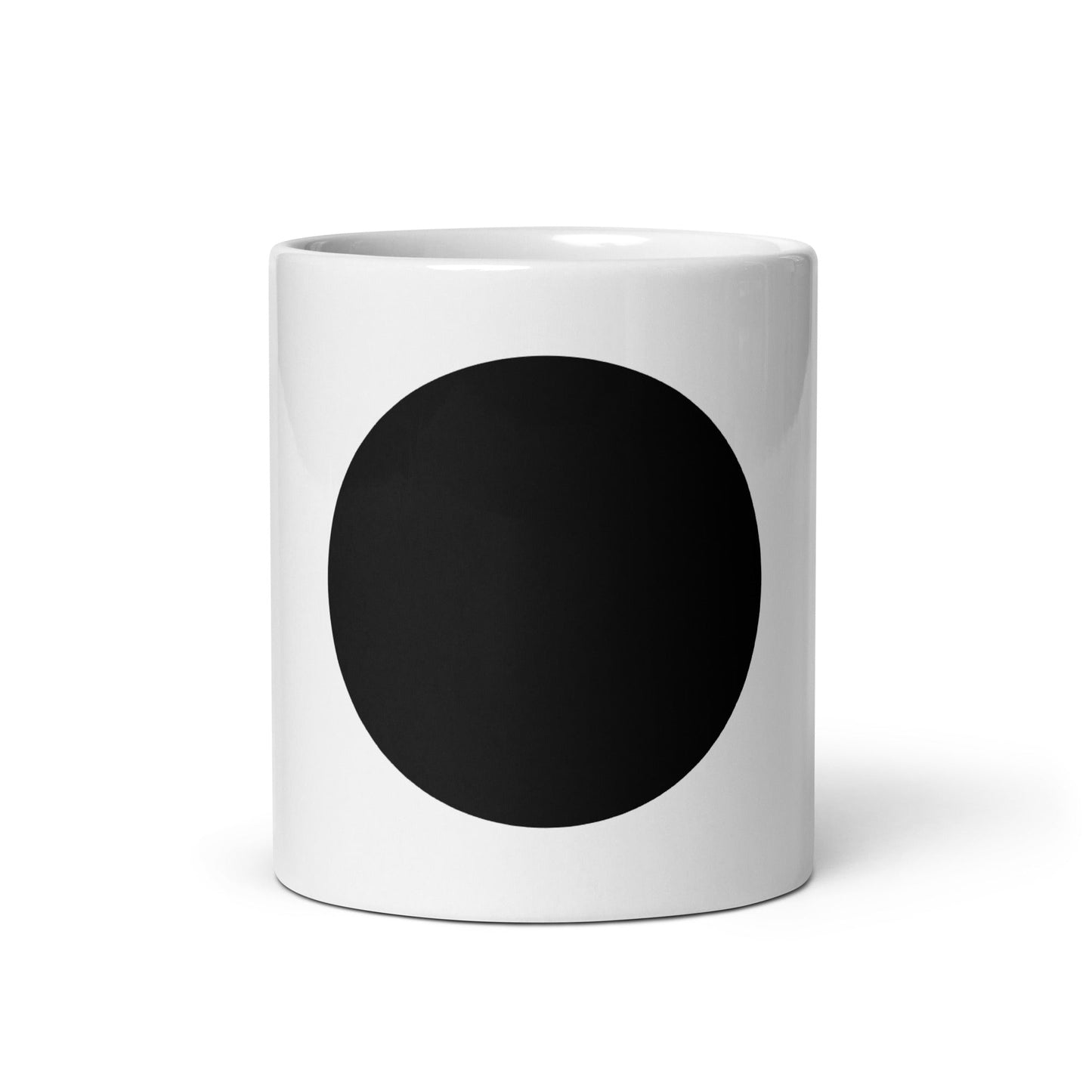 Image of the Open Interpreter White Glossy Mug 11 oz.