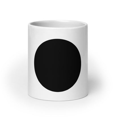 Image of the Open Interpreter White Glossy Mug 20 oz.